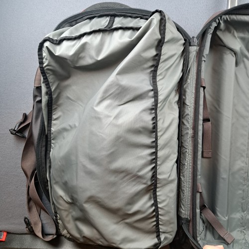 Eddie Bauer Expedition 21 Nylon Rolling Hard Bottom Duffel Bag Suitcase Carry On - Picture 11 of 18