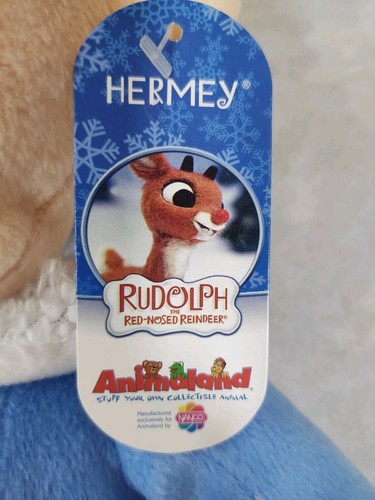 Rudolph il naso rosso renna eremia dentista 16 pollici Nanco animale e peluche usato - Foto 4 di 10