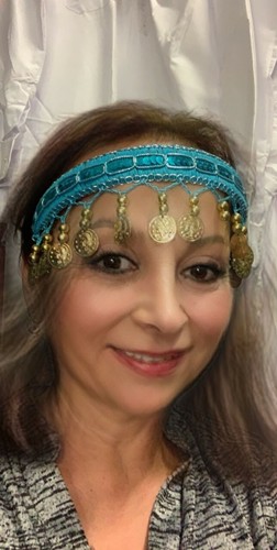Headband Jewelry, Belly dance, Hair dress, Tribal, Silver / Gold Coins Sale! - Picture 22 of 28
