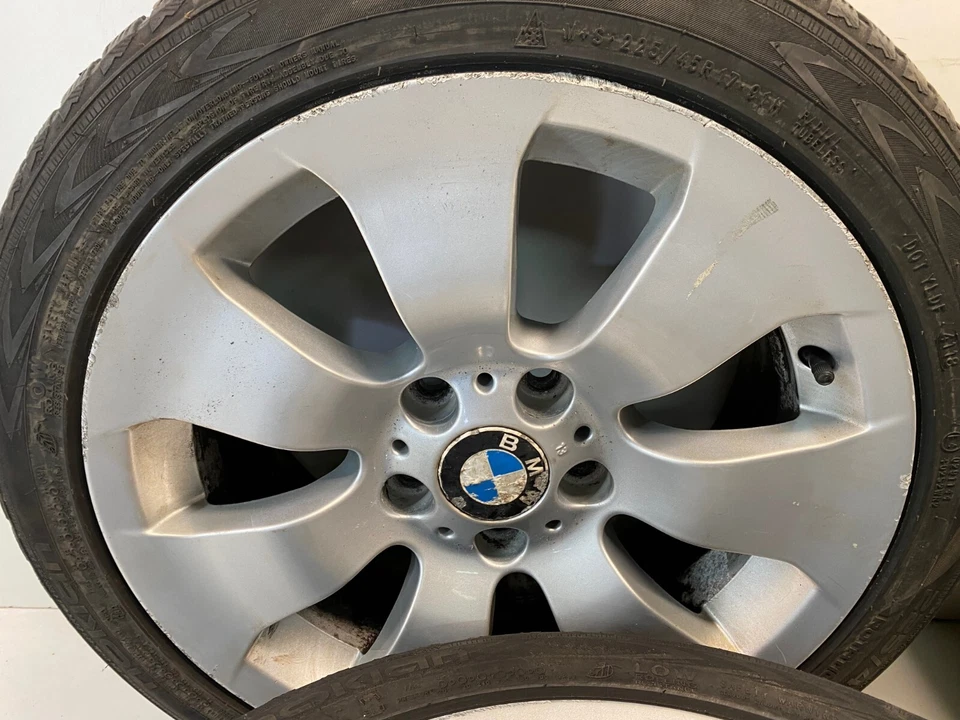 BMW E61 E60 typ. 560L / Alufelgen Winterreifen 225/45R17 6mm 677559613 - Bild 3 von 4