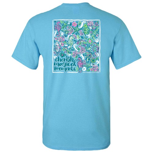 Southern Couture Classic Magical Moments Seahorse T-Shirt - Picture 2 of 7