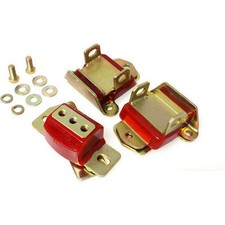 Energy Suspension 2 piece Motor Mount & 1 piece Transmission Mount (Zinc Finish)