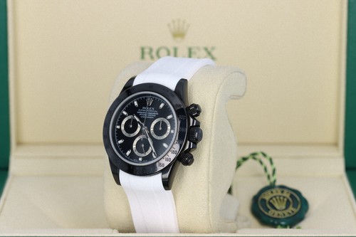 Rolex 116520 Cosmograph Daytona White Stealth Bespoke - Picture 4 of 8