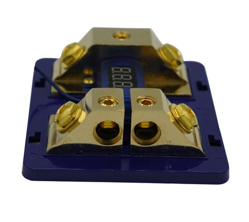 Digital Golden Anl Distribution Block 0-4 Gauge Fuse Holder Skfh060G 100A - Picture 5 of 6