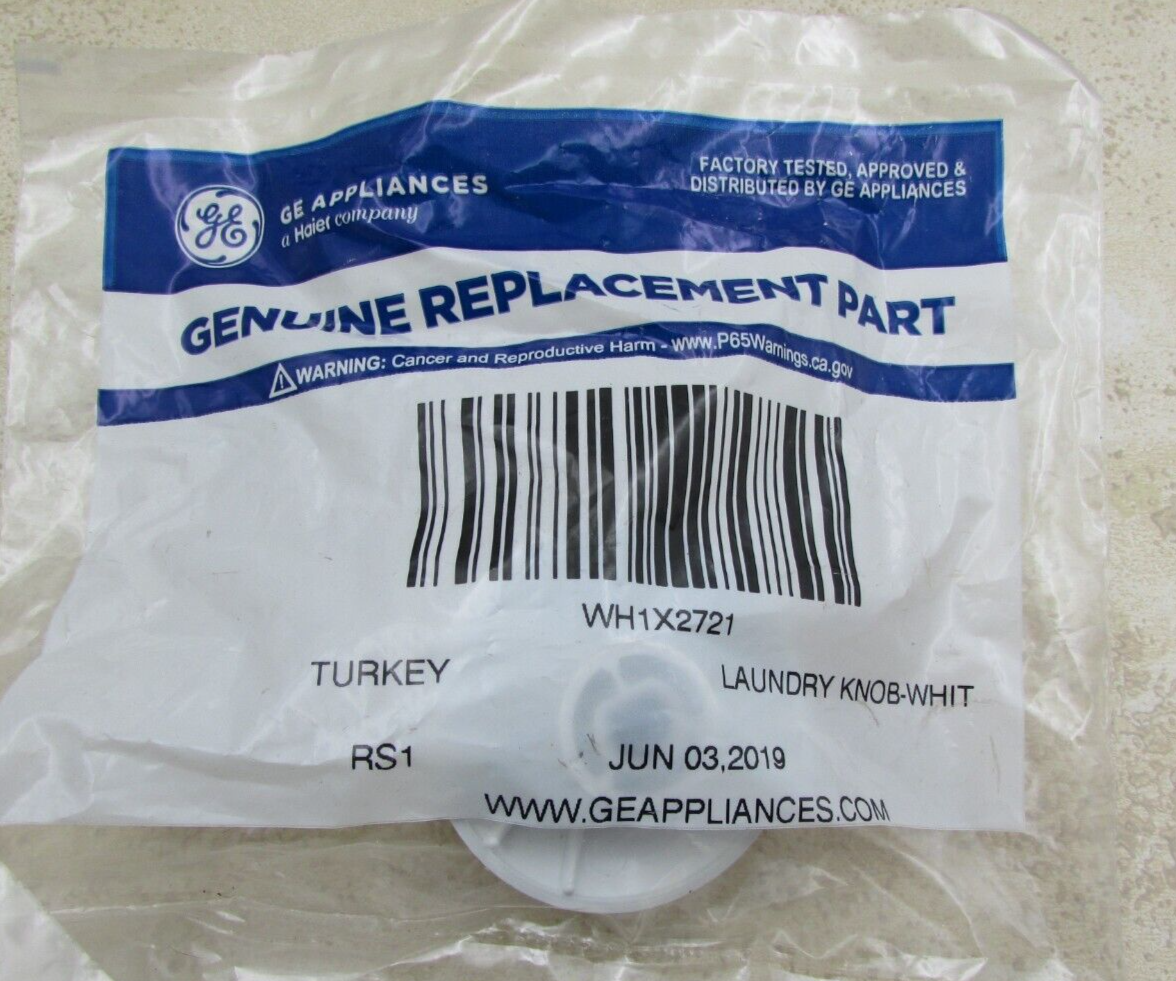GE WH1X2721 Genuine Replacement Part, Washer Control Knob, OEM eBay