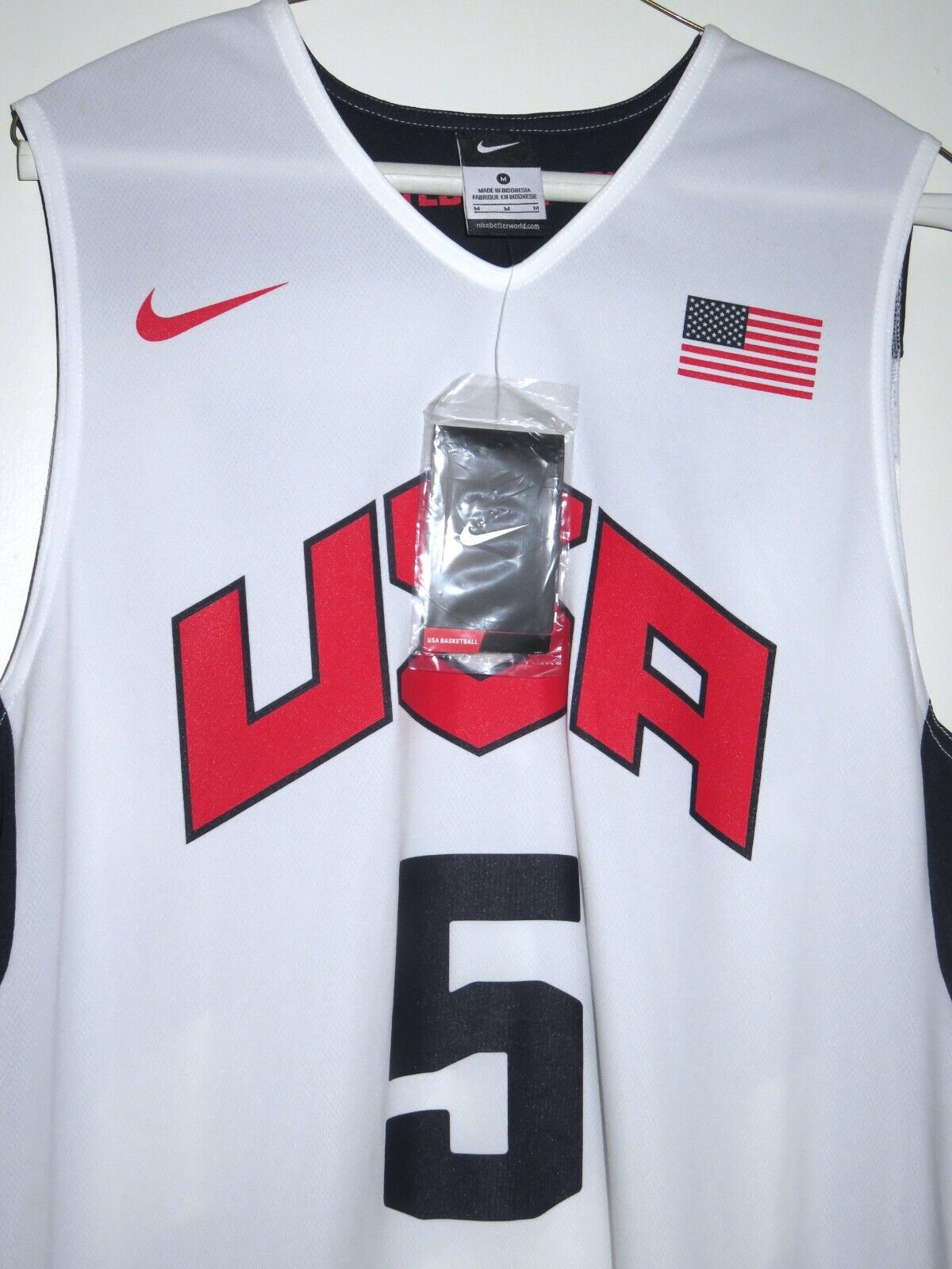 USA 2012 Olympic Dream Team Ten 5 Kavin Durant Blue Basketball Jersey