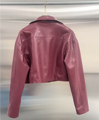 Spring Clothes Women's Short Leather Jackets Office Lady Coats Cargo Pocket 2025 - Bild 14 von 19