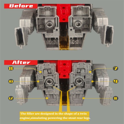 New 12Pcs GO Better Upgrade Kit For SS86 Slag Feet Filler Horns Legs - Picture 3 of 12