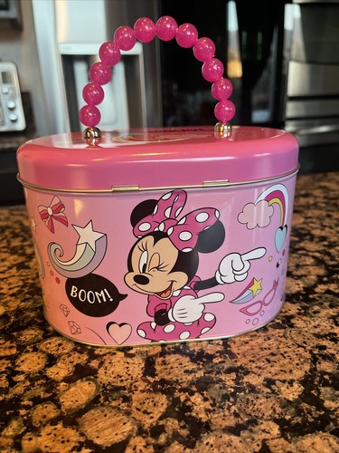 Minnie Mouse Tin Pink Purse - Picture 3 of 5