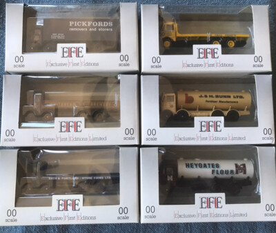 EFE, Exclusive First Editions, Diecast, Trucks, Set Of 6, New
