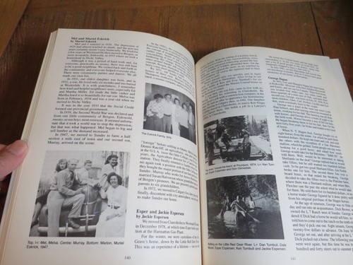 Links of Memory History Book, Harmattan Westward Ho CANADA genealogy 1983 1st ED - Picture 15 of 18