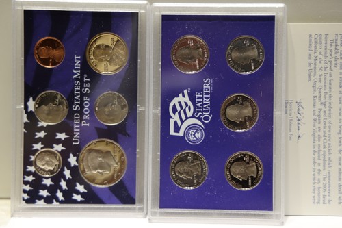 2005-S U.S. Mint Proof Set w/ Certificate 10 Coins Original Clad. - Picture 1 of 3