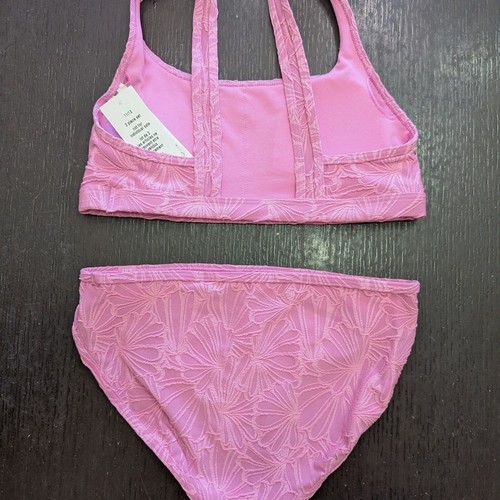 Kids Pink Floral Swim Set - Picture 5 of 6