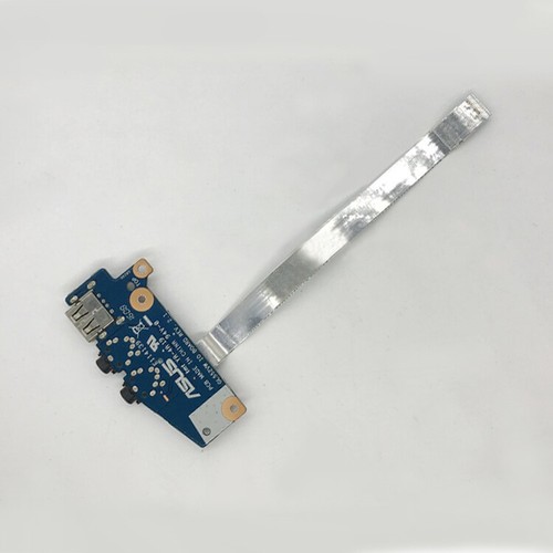 USB Charging Audio Jack Board Fr ASUS GL552J ZX50J JX ZX50V GL552V GL552VW GL552 - Picture 2 of 3