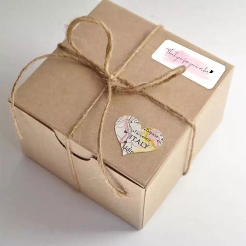 25mm/1inch Thank You for Your Order Gold Foil Stickers For Packing Gift Business - Picture 19 of 19