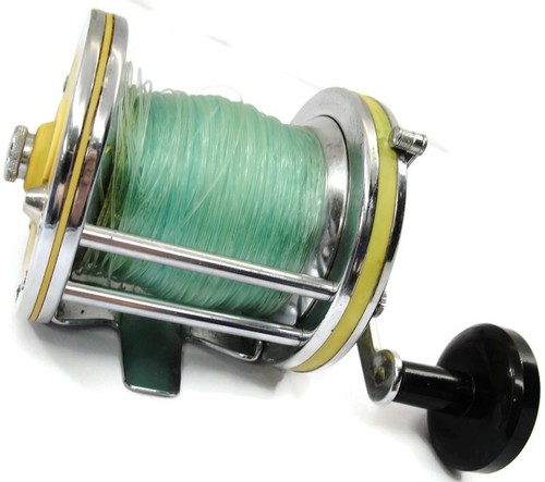 Carrete de pesca vintage cebo de fundición Garcia Mitchell agua salada resistente - Imagen 18 de 18