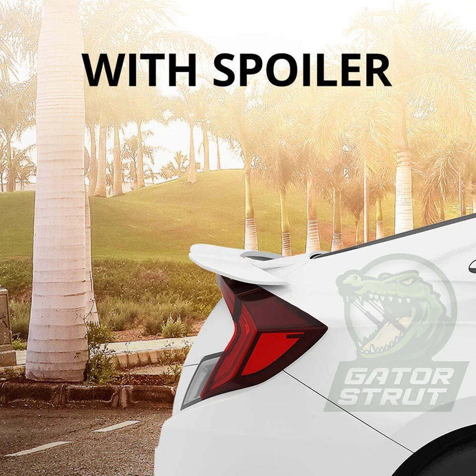 Dois porta-malas com suporte de elevação spoiler FAS-599 para: 2009-2015 Nissan Maxima com spoiler - Imagem 3 de 4