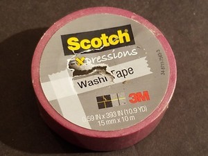 Scotch Expressions Washi Tape Silver 3M Office Products 59 x 393 Inches MMMC314SIL Scotch Expressions Washi Tape Silver 3M Office Products 59 x 393 Inches MMMC314SIL