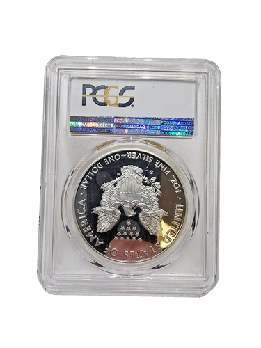 2017-S $1 PCGS PR70DCAM SILVER EAGLE FIRST DAY OF ISSUE Cogratulations Set - Picture 2 of 4
