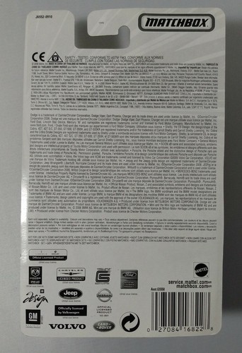 Coche Cadillac El Dorado Matchbox Superfast #3 1956 plateado + negro - Imagen 6 de 6