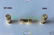 Small SMA Female To RP-SMA Female connect SMA to RP-SMA RF Connector Adapter USA