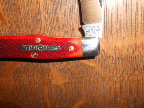 Great Eastern Tidioute Cut. #22 Magnum Knife Burnt Orange Sawcut Bone New 2024 - Picture 8 of 11