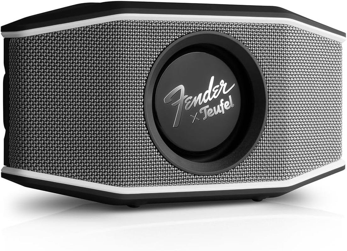 Fender X ROCKSTER GO 2 Portable Bluetooth Speaker – Powerful Sound, Rugged, Wat