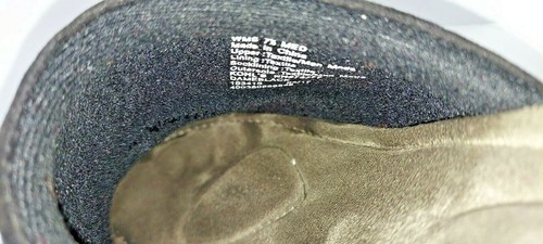 Croft & Barrow Ortholite Dame Black Suede Women's Mules Shoes Size 7.5 Cushioned - Picture 8 of 10