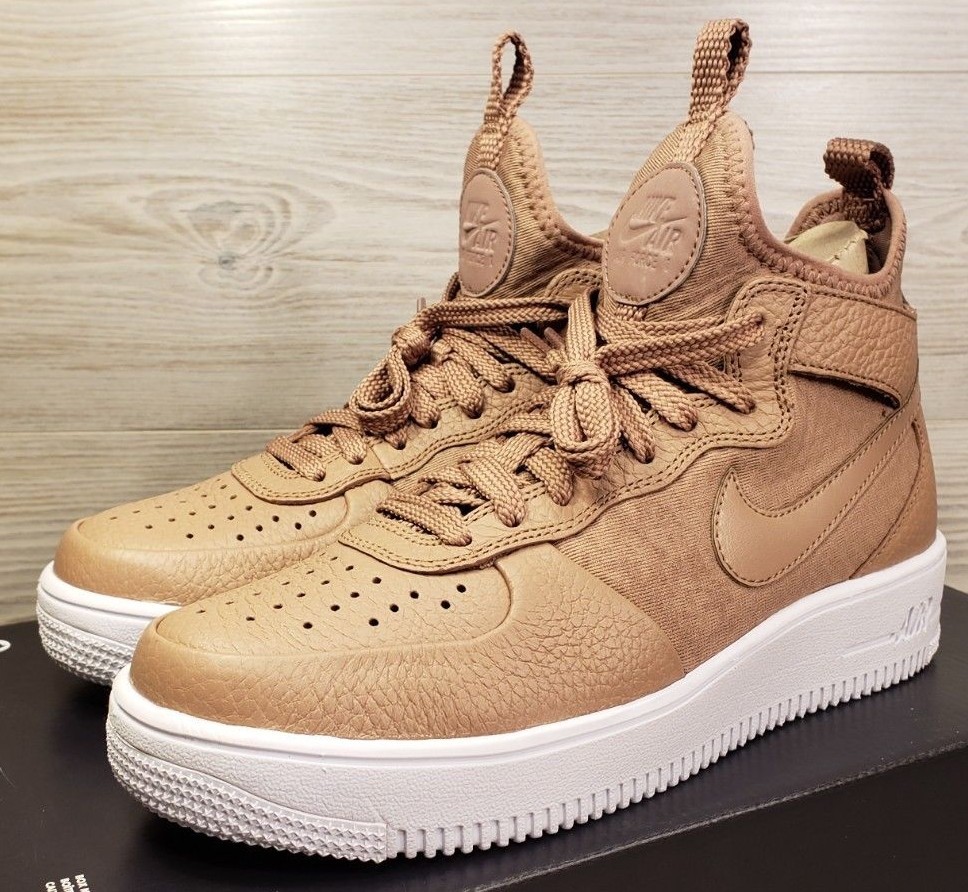Nike Women's Air Force 1 Ultraforce Mid Desert Dust Fashion 864025-203 Size 7.5 Nike Women's Air Force 1 Ultraforce Mid Desert Dust Fashion 864025-203 Size 7.5