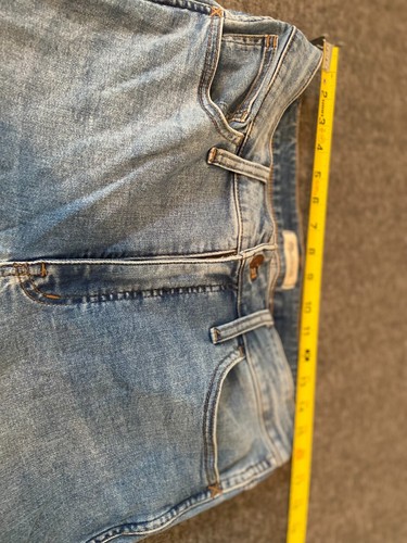 MADEWELL Curvy Roadtripper Jeans Blue Stretch Denim 24" Inseam Est. Sz 12-14 - Picture 17 of 20