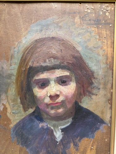 France Leplat (1895-1953) - Enfants, 1931 tableau ecole de Paris la ruche - Photo 3/5
