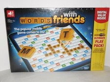 WORDS WITH FRIENDS BOARD GAME  ZYNGA HASBRO  NEW IN BOX SEALED