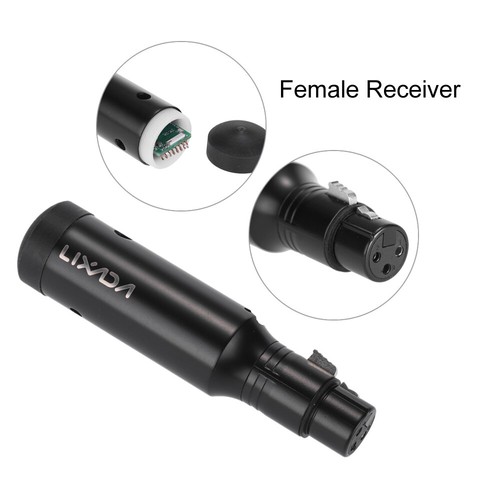 LOTTO Lixada Ricevitore Wireless Femmina Ricaricabile 2.4G ISM DMX512 per Luce di Palco - Foto 2 di 15