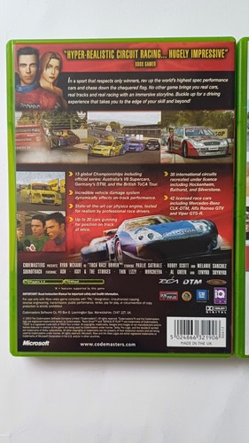 Toca Race Driver 1 & 2 Xbox Car Racing Simulator Complete - Includes Manuals - Picture 6 of 22