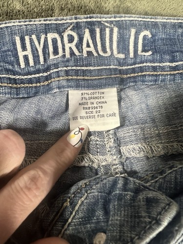 Jeans donna idraulico taglia 22 elasticizzato lavaggio medio - Foto 5 di 15