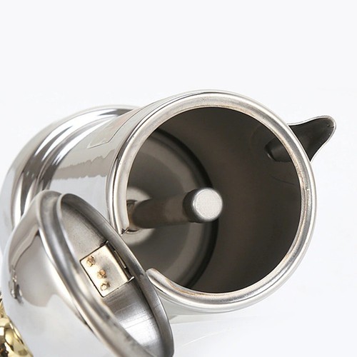 Cafetera Espresso Italiana Espesada Acero Inoxidable Moca Duradera Olla - Imagen 21 de 24