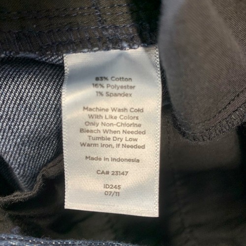 Talbots Blue Curvy Dark Wash Cotton Stretch Heritage Boot Cut Jeans Womens 8/29 - Picture 9 of 9