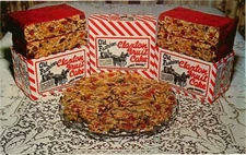 Advertising Postcard Claxton Fruit Cake, Claxton Bakery, Claxton, Georgia