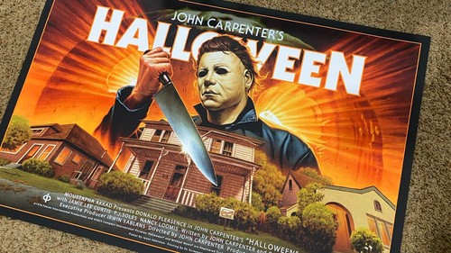 John Carpenter HALLOWEEN Screen Poster Print Jason Edmiston Mondo 24x36 - Picture 10 of 11