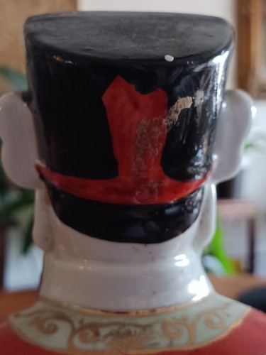 Vintage handbemalte Porzellanfigur von General Kwan - 14 Zoll mit Briefmarken & Marke - Bild 9 von 11