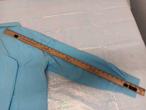 Bugatchi Mens Large Vibrant Blue Long Sleeve Super Soft Button Shirt   - Picture 13 of 13