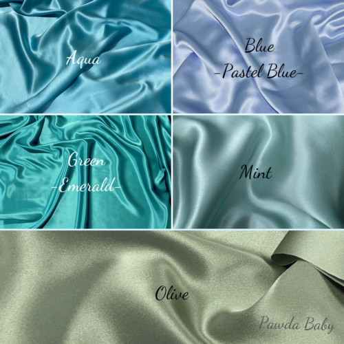 100% Mulberry silk fabric by half or the metre 22 momme by the yard wholesale - Picture 5 of 22