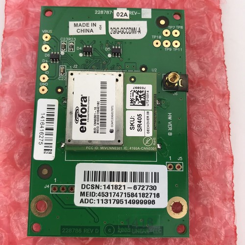 New Linear 2GIG-GCCDMV-A CDMA Cellular Telephone Module New - Picture 3 of 8