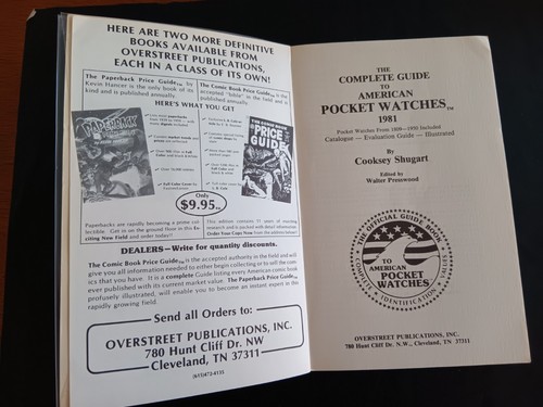 Books x 2 - The Pocket Watch Handbook and The American Pocket Watch Guide - Picture 8 of 11