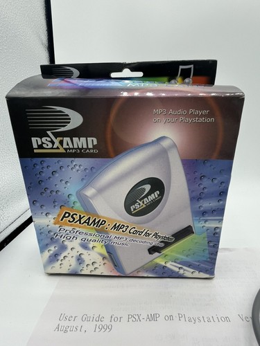 MP3 Card / Player / Adapter PSX AMP PlayStation With Instructions - Picture 3 of 6