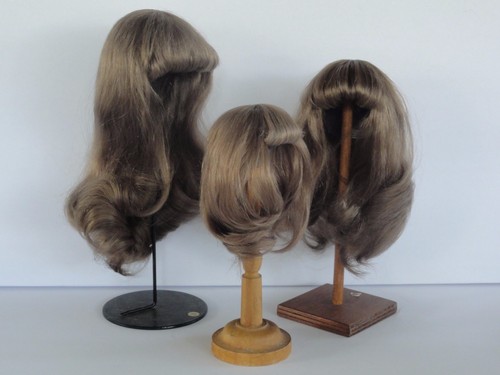 100% Human Hair DOLL WIG 10.9" 27.5cm. Long hair Georgette BRAVOT FRANCE 100% Human Hair DOLL WIG 10.9" 27.5cm. Long hair Georgette BRAVOT FRANCE