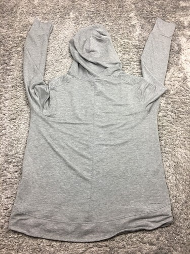 Athletic Works Shirt Hoodie Womens Size Large Gray Cotton - Picture 9 of 10