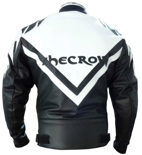 "THE CROW" STYLE HERREN ARMOUR MOTORRAD / MOTORRAD LEDERJACKE / ANZUG - Bild 6 von 11