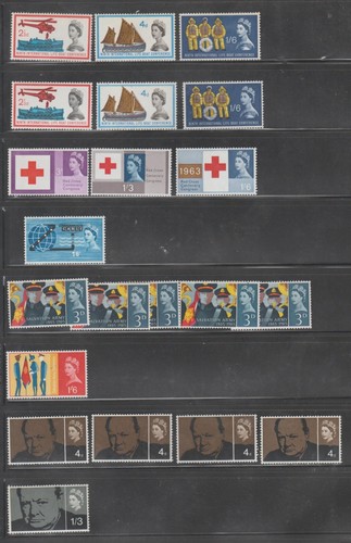 BRITAIN COMMEMORATIVE ISSUES QUEEN ELIZBETH II LOT 2