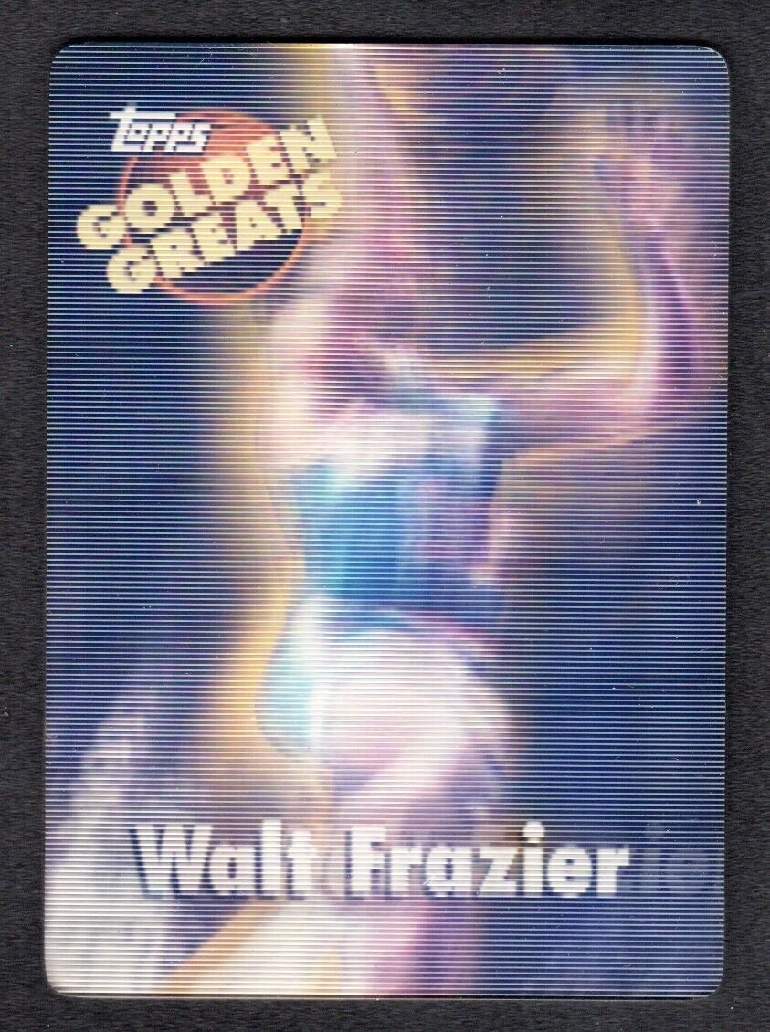 Walt Frazier 1998 Topps Golden Greats Pocket Replay Action Basketball #7 Knicks